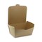 Pactiv EarthChoice OneBox Paper Box, 66 oz, 6.5 x 4.5 x 3.25, Kraft, PK160 PK NOB03KEC - alternate 6